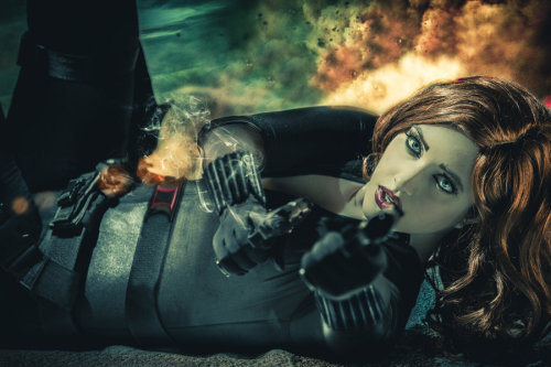 Sex thecyberwolf:  Black Widow - Cosplay by Callie pictures
