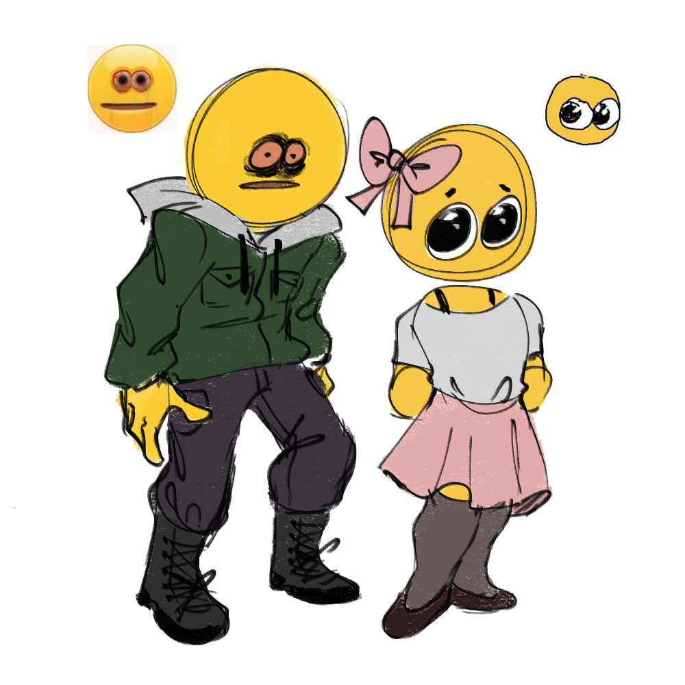 Cursed Emoji PNG Isolated Pic