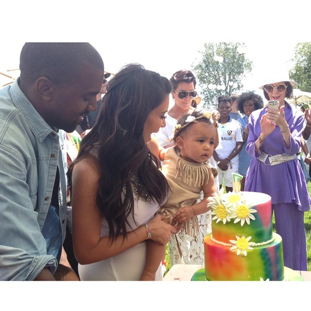 kimkardashianfashionstyle:  kimkardashian - Our baby girl’s 1st birthday party!