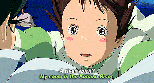 filmgifs:Haku, listen. I just remembered something from a long time ago. I think it may help you. On