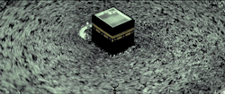 hilda-de-polarix:  urhatemakesmehappy:  durkin62:  the-eremite:  jihadofthesoul:  On the left is a gif of Muslims circumambulating around the Kaabah in Makkah. On the right is a gif of billions upon billions of stars and solar systems revolving around