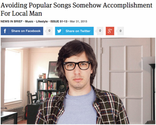 Sex theonion:  Avoiding Popular Songs Somehow pictures