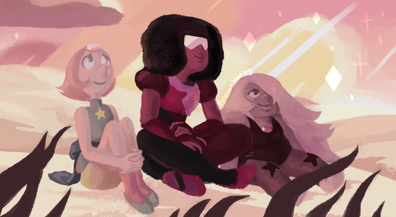 foreversoaringfree:  I thought it would be a fun drawing exercise to redraw a screenshot