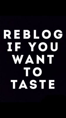 zebrax123:  Re-blog if you want to eat my