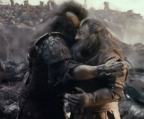 The Hobbit — thorinobsessed: Dwalin and Balin lost their...