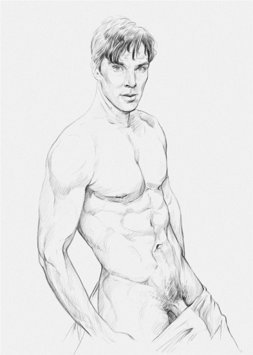 loveinthemindpalace:annaobscur:Naked BenedicthellyesI&rsquo;M SCREAMING OMG THIS IS AMAZING