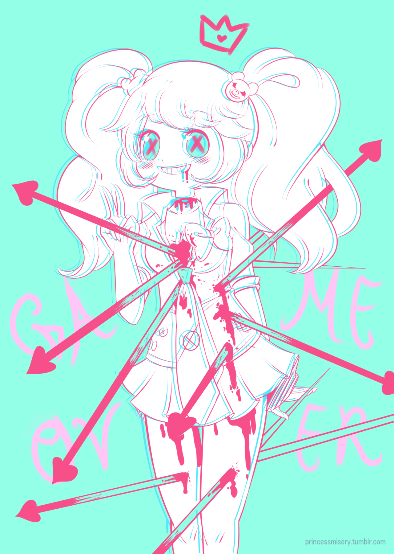 princessmisery:  Game over for the villainous queen or is it? 