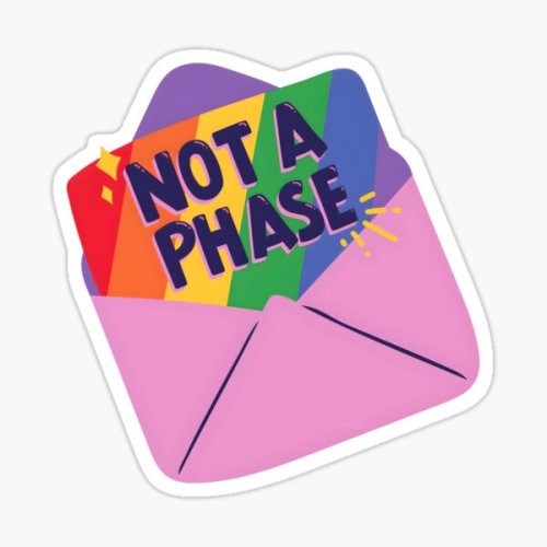 (via LGBT Gay Pride Parade 2022 Sticker by Rogue-Sloth) 