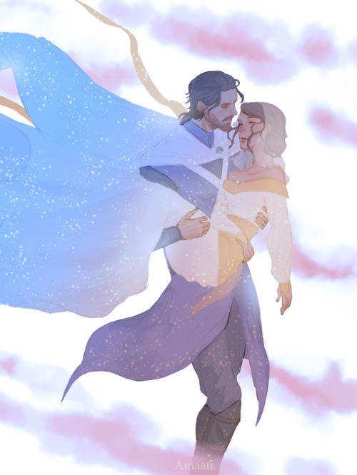 Arthur/Elia Week, Day 2: Compliments - Sun and Stars, Knight and Princess