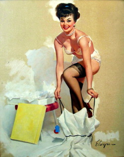 pinupgirlsart:  Gil Elvgren 