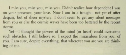 finita-la-commedia: – Henry Miller, from a letter to Brenda Venus (March 4, 1978) in “Dear, Dear Br