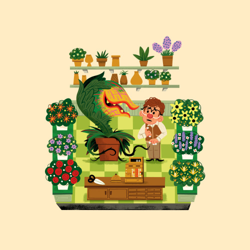 kolbisneat:Teeny Tiny Flower Shop!This was my final contribution to Planet Pulp’s