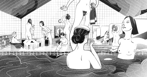 Porn Pics asiwillit:As I Will It:Onsen Ladies by Stephanie