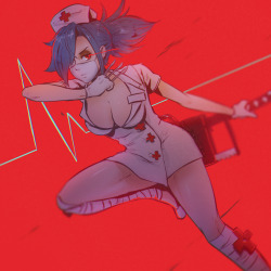 koyoriin:  http://www.pixiv.net/member.php?id=12576068http://instagram.com/koyori_nIt’s been quite a while since I’ve drawn any Skullgirls fan art, so here’s a little drawing of Valentine!(Also, as I’m sure most of you know already, Lab Zero is