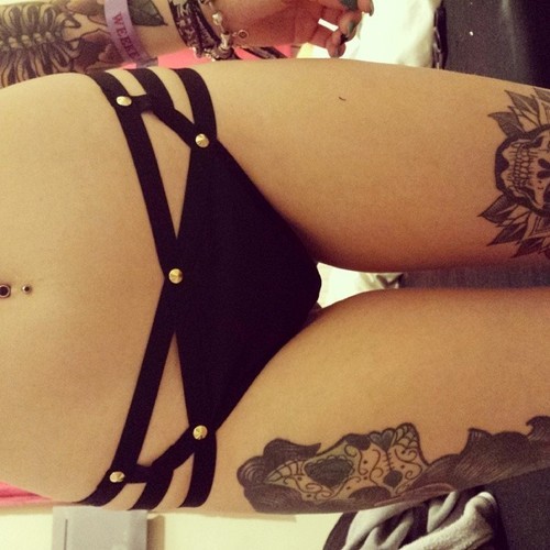 Latest Tattoo Designs and Babes with New Tattooes