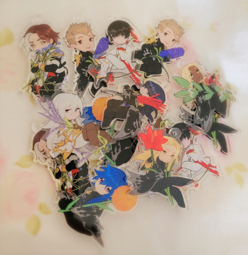 Idk who’s interested but I have some FFXIV charms up for pre-order and in stock on my Etsy! And some