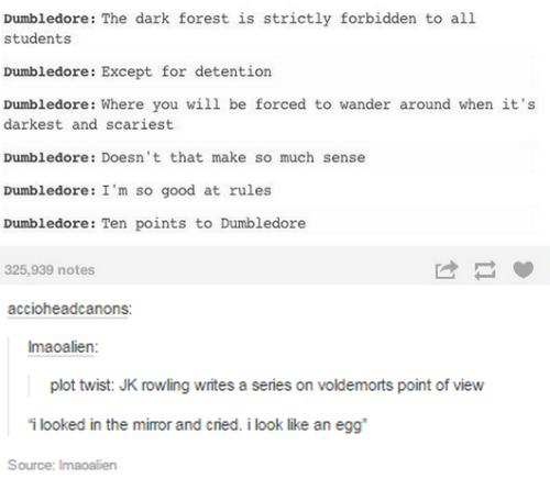 fagsfoodandfellatio: arwcn-evenstar:  The Harry Potter fandom Part 2 (Part 1)  Bonus…   james-morietti disforea 