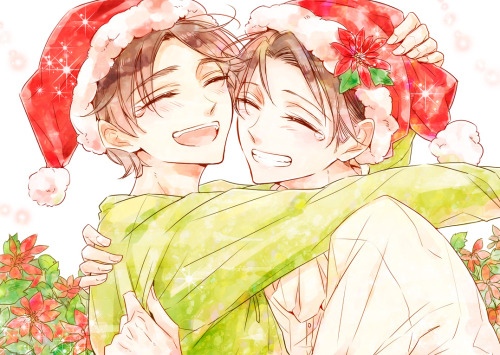 cecil-lulu:  Merry Christmas & Happy Birthday to Heichou!  artist みくも  chns trans 嘻嘻魚cccfish /  eng trans cecil-lulu 