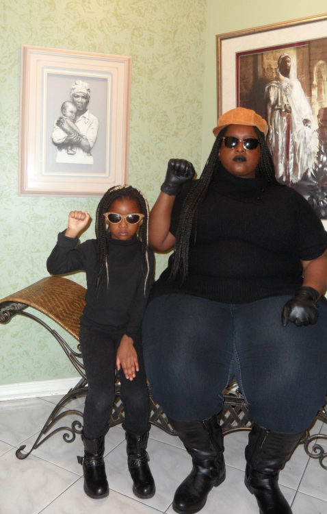 hipsandheartbreak:  phlemuns:  be-blackstar:thatdeafblackguy:boooring:It is important for black children to grow up believing they are important, valued and worthy of love. I fight everyday to make sure my little one knows that little black girls are