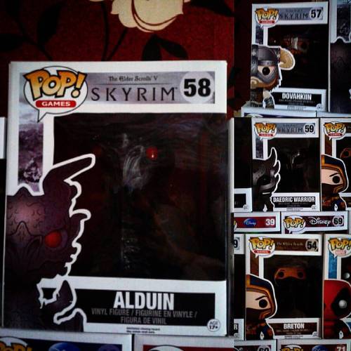 The Thu'um is strong in this one #skyrimelderscrolls #skyrim #skyrimpopvinyls #funkopops #funkopopvi