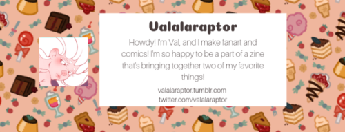 two scoops for one, we’re also introducing @valalaraptor today! Their art and characters have 