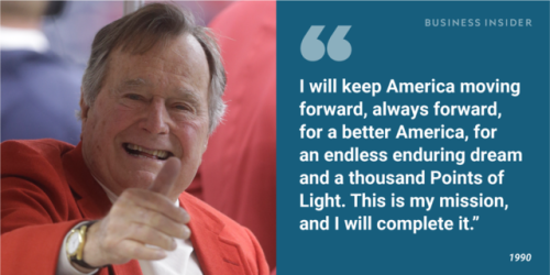 14 of George H.W. Bush’s most presidential quotesFormer President George H.W. Bush died on Fri