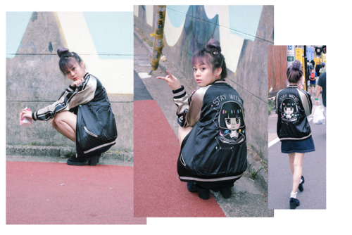  From Harajuku with Love #JLMStorexNaomi We are proud to present this kawaii-themed souvenir jacket 