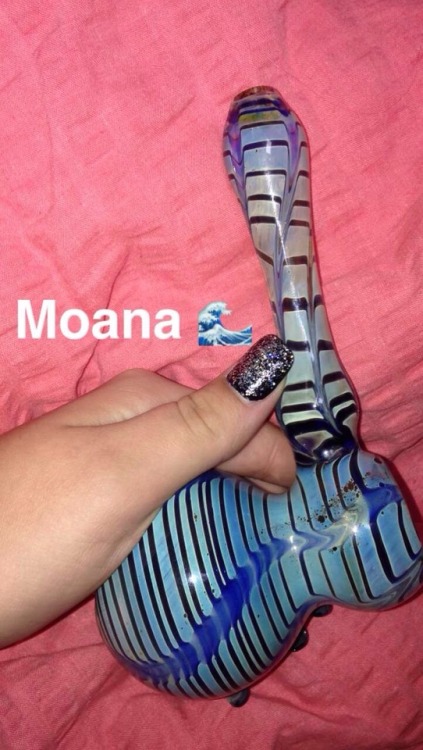 Alice is named after Alice in wonderland and she glows in the dark, Moana my Hawaiian princess bubbl