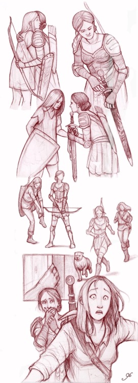 sh1blet:dragonagefrance:Attack on Castle Cousland.Artist : http://ranmacmh.deviantart.com/THIS IS SO