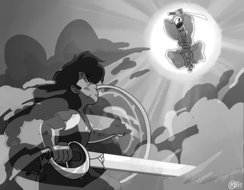 genchiart: A fanart piece I’m working on!