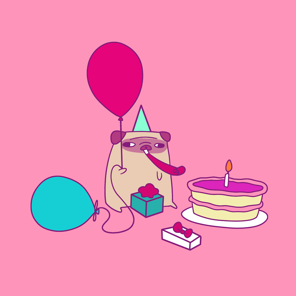 saladturtles:  Some cute, simple and pink stickers. My shop 
