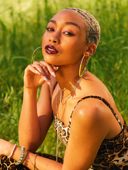 flawlessbeautyqueens: Tati Gabrielle photographed by Alexandra Gavillet for Refinery29 (2019)