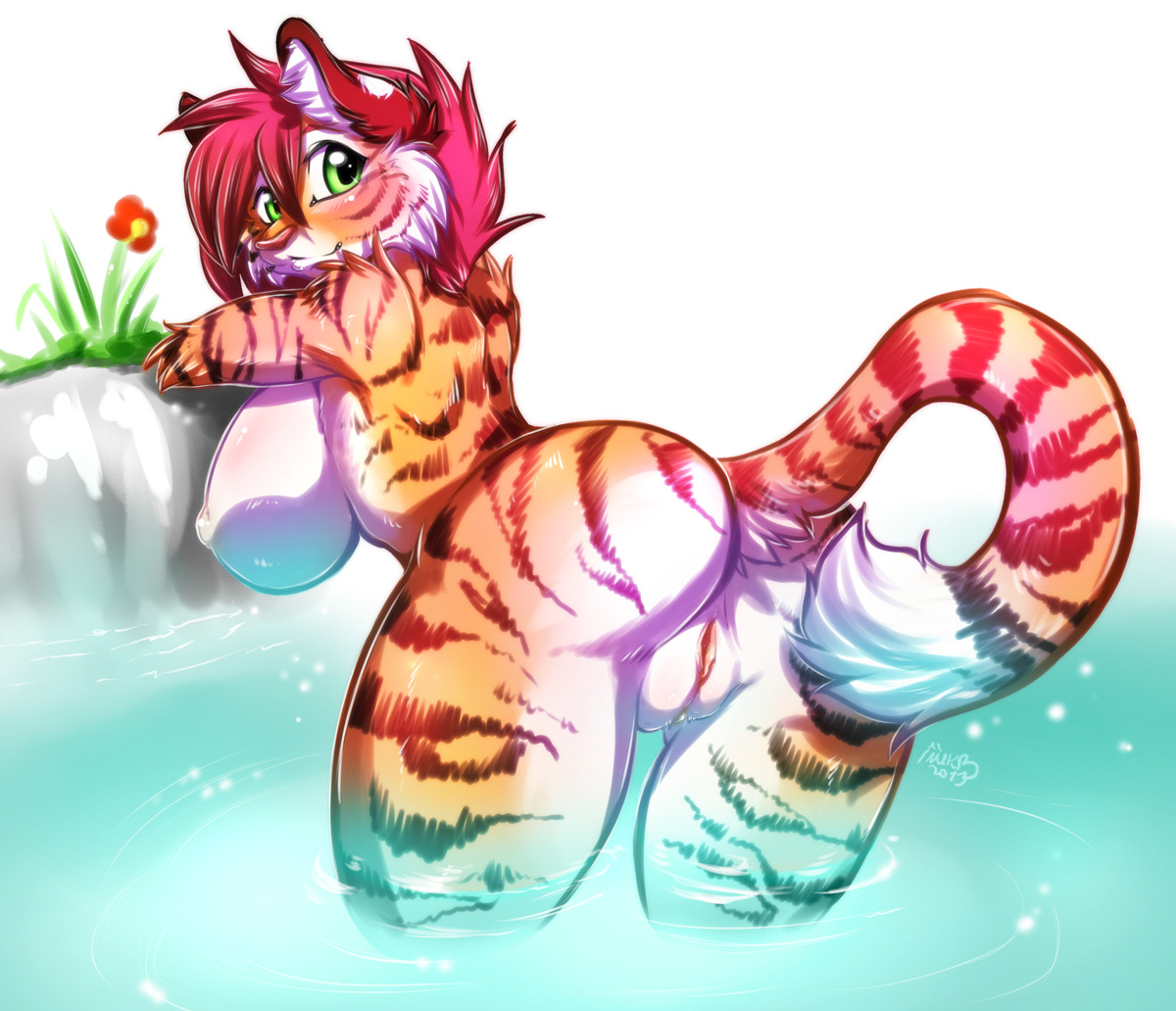 justayiffgirl:  Artist in source! Follow our instagram: TheFurryGirls ♥ 