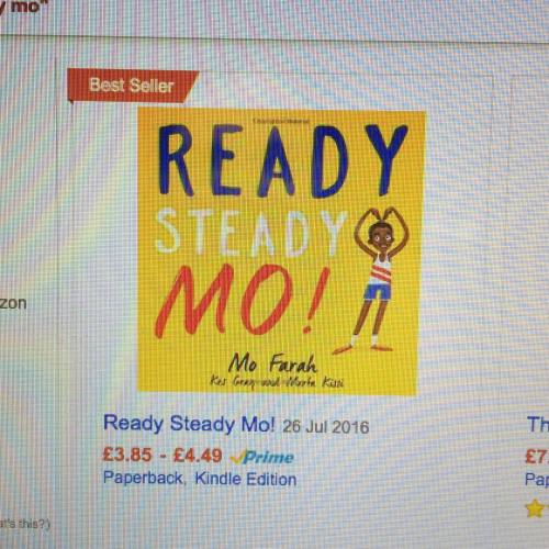 Ready, Steady, Mo! is out today and it&rsquo;s already a bestseller! This is just too exciting!