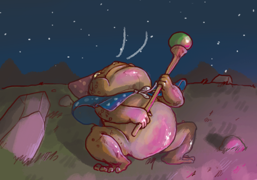 iguanamouth:  do . do y ou mean. this toad and, this possum because this whole thing
