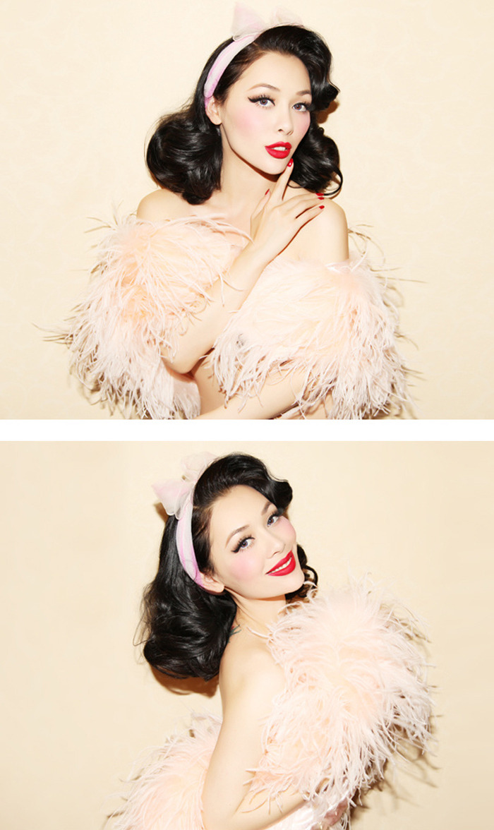 fashioninspirasians:  This month’s inspirAsian is Chinese designer, pin-up icon