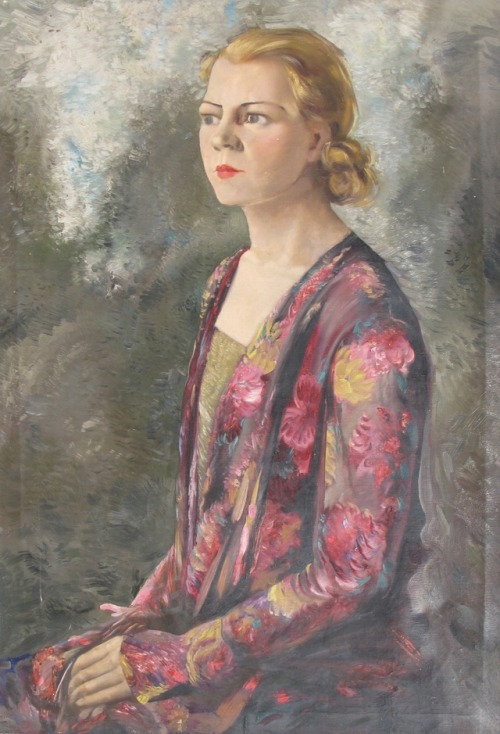 Ludolfs Liberts (1895-1959)Mākslinieka sievas Amandas Libertes-Rebānes portrets // Portrait of the A