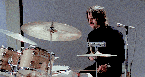 THE BEATLES + Playing Drums In THE BEATLES: GET BACK Part I.