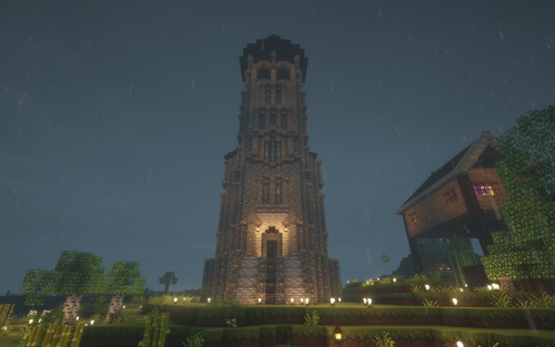 the castle is complete!come see it on minespell.mcpro.co (1.15)