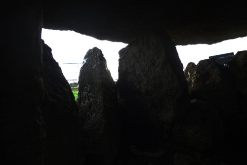 Lligwy Burial Chamber, Anglesey, North Wales, 25.11.17.This chamber was constructed towards the end 