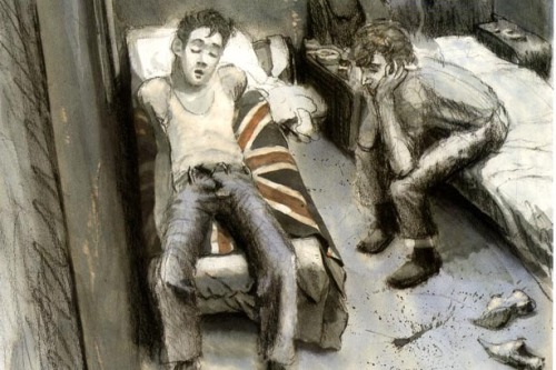 Anon Request: Drawings/Paintings By Klaus Voormann