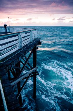 crimsun:  Pier, Pacific Beach, San Diego