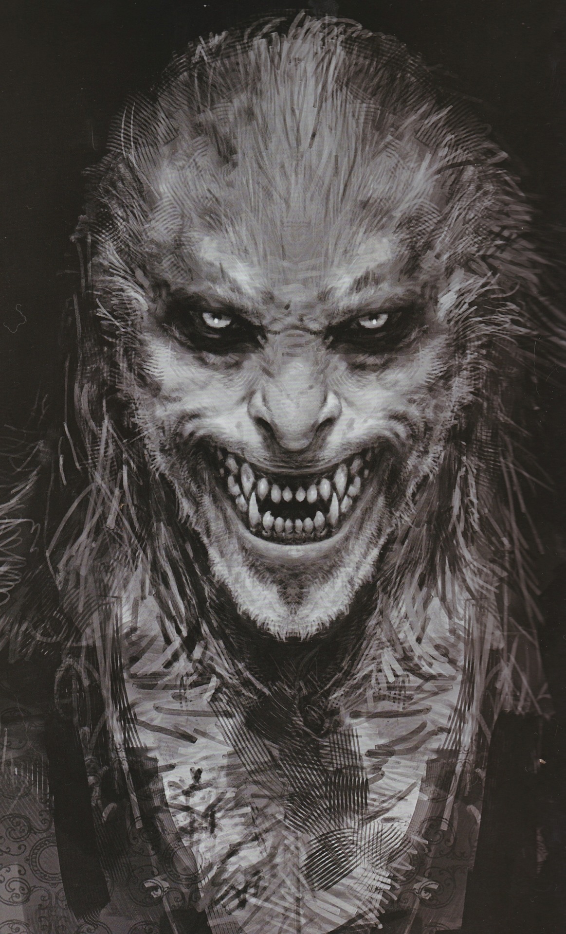 Parlez Vous Loup Garou Concept Art Of Fenrir Greyback By Rob Bliss For Parlez Vous Loup Garou Concept Art Of Fenrir Greyback By Rob Bliss For