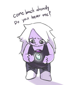 kirigakoala:  pearlmethyst bomb day2 i guess