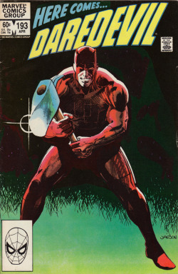 Daredevil No. 193 (Marvel Comics, 1983). Cover Art By Klaus Janson. From Oxfam In