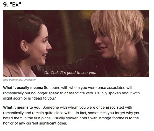 buzzfeedlgbt:  16 Words That Mean Something Totally Different If You’re A lesbian