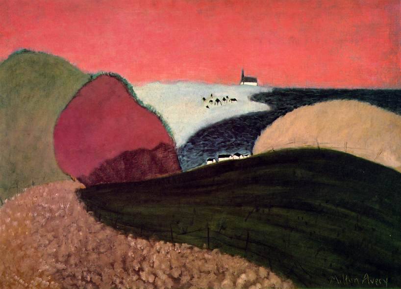 Milton Avery (Altmar, New York 1885 - New York City 1965) a) Canadian Cove, 1940;