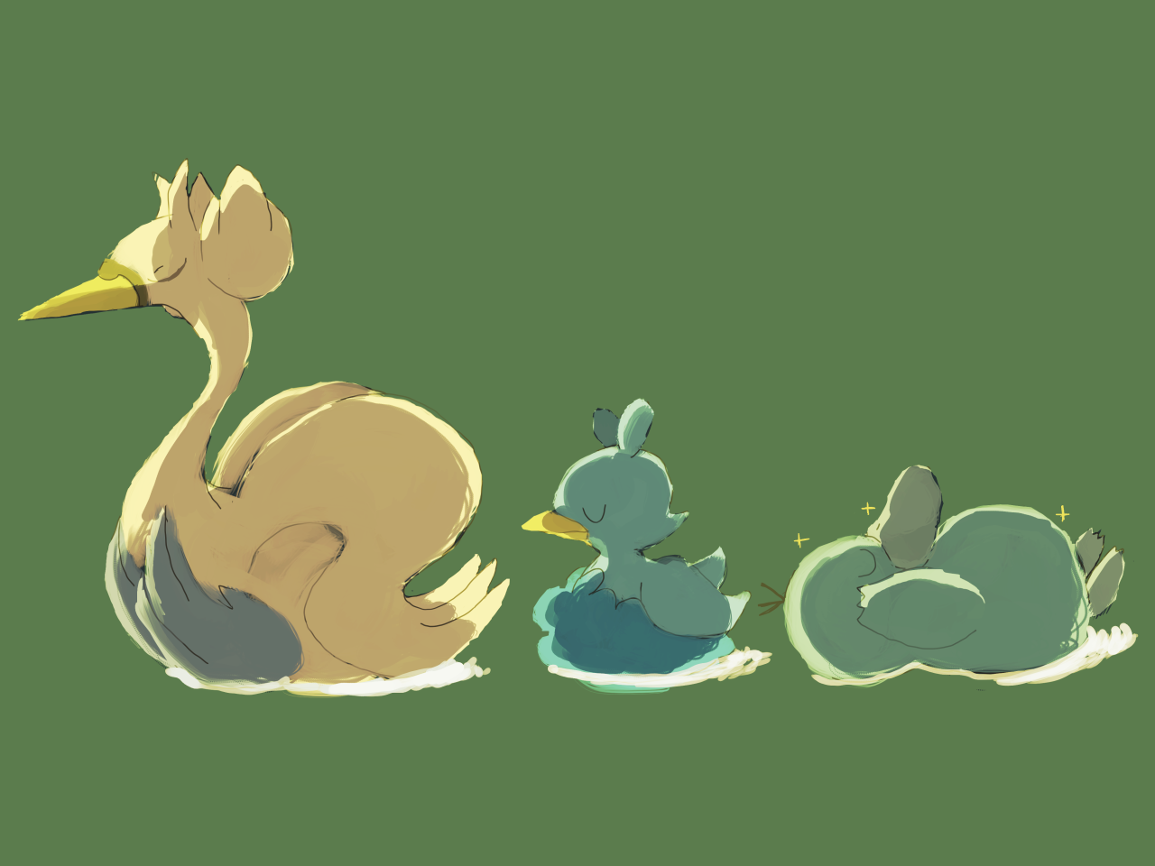 Swan, Swan, Duck..?  Shiny Pokemon Amino Amino