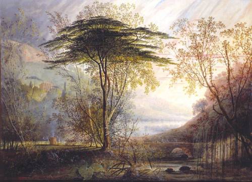 1910-again: Samuel Colman (1780-1845), The Temple of Flora n.d.