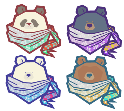 kumaclaw:Scarfy-bears 🐻